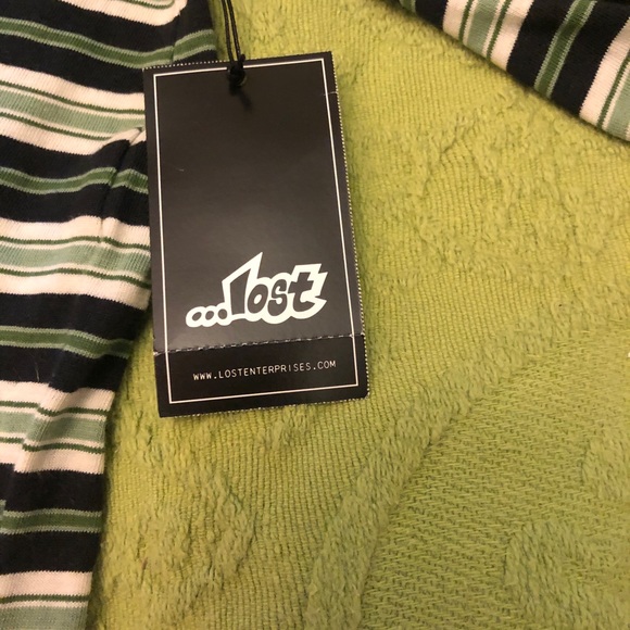 Lot 2 Lost Enterprises long sleeve T-Shirts. Size M. NWT - Picture 2 of 6